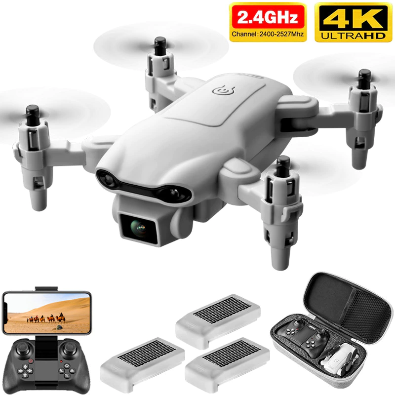 Mini Drone 4k Dual Camera HD Wide Angle Camera 1080P WIFI FPV Aerial Photography Helicopter Foldable Quadcopter Drone