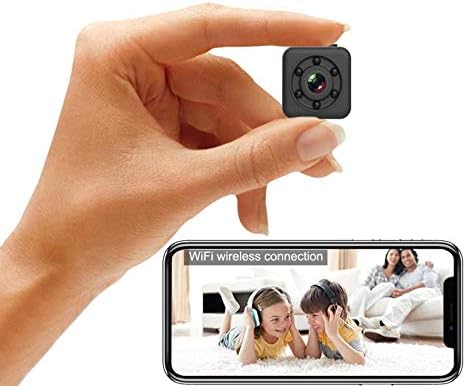 Biluocun Mini Search Camera 1080P Fleshy HD Hidden Camera by skill of Wi-fi WiFi Connection and App Control, Cop Cam with Audio and Video Magnetic Water-resistant Evening Imaginative and prescient for Indoor and Exterior