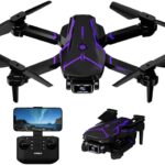 Drone with Camera 720P for adults, FPV WiFi Dwell Video RC Quadcopter, Foldable Mini Drone, with Optical Float Positioning Helicopter for Newcomers, Gestures Selfie, 3D Flips, 2 Batteries