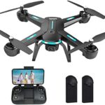 Drone with 1080P HD Digicam for Teenagers and Adults ,Zuhafa JY03,WiFi FPV Transmission RC Quadcopter for Newbie,Gesture/APP Protect an eye fixed on, Altitude Protect, Headless Mode, 3D flips, 2 batteries 40 Minutes Flight Time