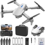 FPV Drone With 1080P Camera Clearance Items Drone With Camera, 2.4G WiFi FPV RC Quadcopter With Headless Mode Apply Me Altitude Retain Toys Items For Younger people Adults Mini Drone With Camera